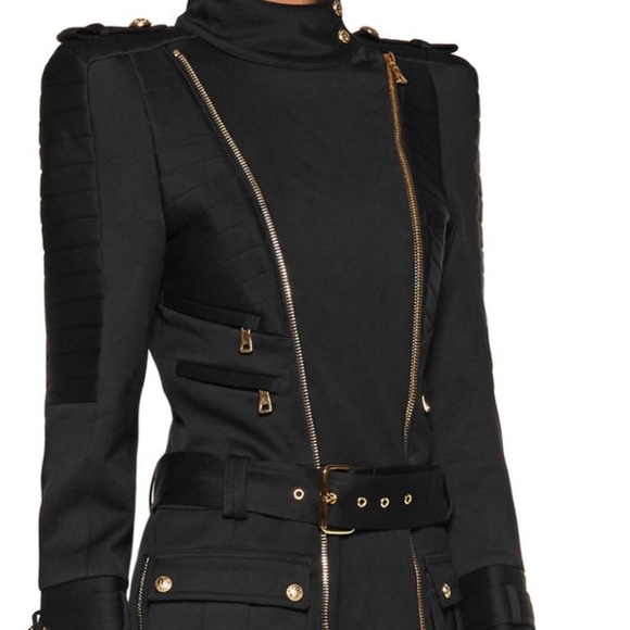 Balmain Jackets & Blazers - ❗️SOLD❗️Balmain Cotton Moto Jacket